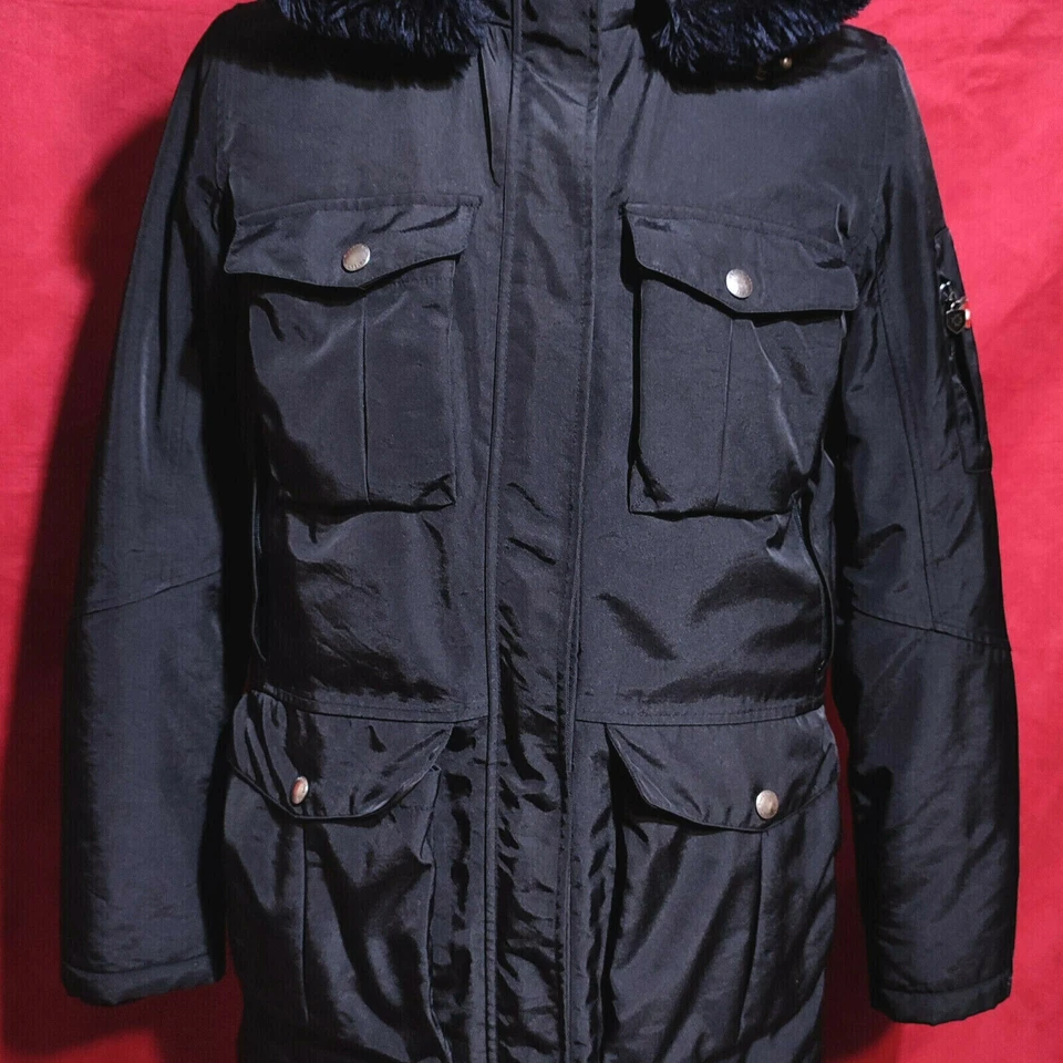 Wellensteyn Lola Chaqueta Negra Prendas de Exterior A Prueba de Viento Impermeable Transpirable, Talla L Foto 4 de 4