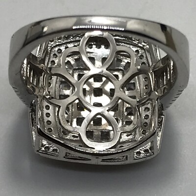Designs by Gioelli FZN 925 CN Sterling Silver Pave Clear White CZ