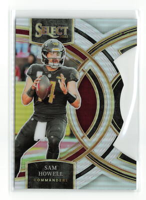 SAM HOWELL #158 2023 PANINI SELECT COMMANDERS SILVER