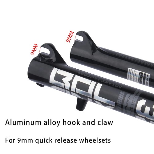 24er XC Mountain Bike Suspension Air Fork Manual Remote Lockout Travel 140mm - Picture 16 of 24