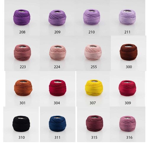 Dmc Pearl Cotton Balls Size 8, Perle Cotton Balls, Cross Stitch Needlework - Picture 24 of 188
