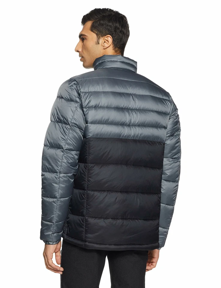 Chaqueta acolchada aislante Columbia Buck Butte para hombre negra/grafito talla pequeña Foto 2 de 4