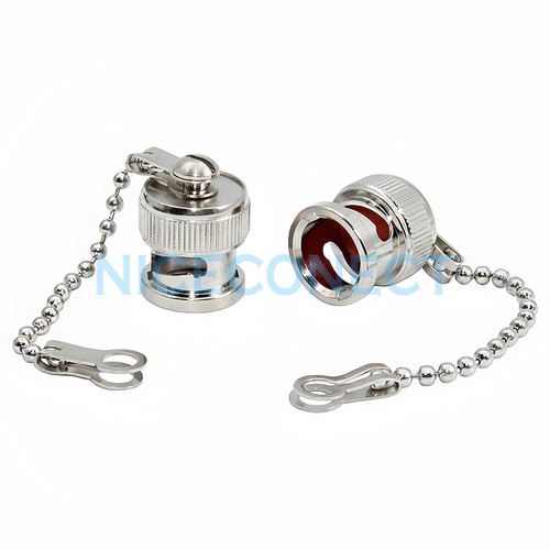 10x Protective Cover Dust Cap For BNC Female Cable Connector Without Center Pin - 第 1/3 張圖片