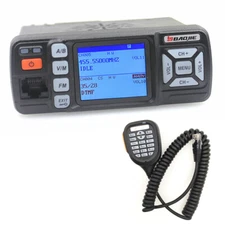 BAOJIE BJ-318 Mini Car Mobile Radio 25W Dual Band 2 Way Ham Radio Walkie Talkie