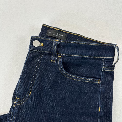 Banana Republic wide leg crop jean women 28 premium denim high rise boho y2k - Picture 13 of 15