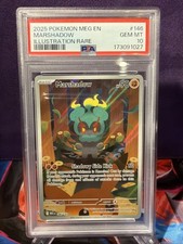 Marshadow 146/132 Pokemon Mega Evolution Illustration Rare PSA 10