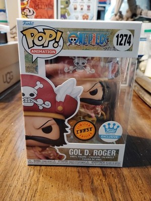 Funko Pop! Vinyl: One Piece Gol D. Roger #1274 Chase Edition with Protector