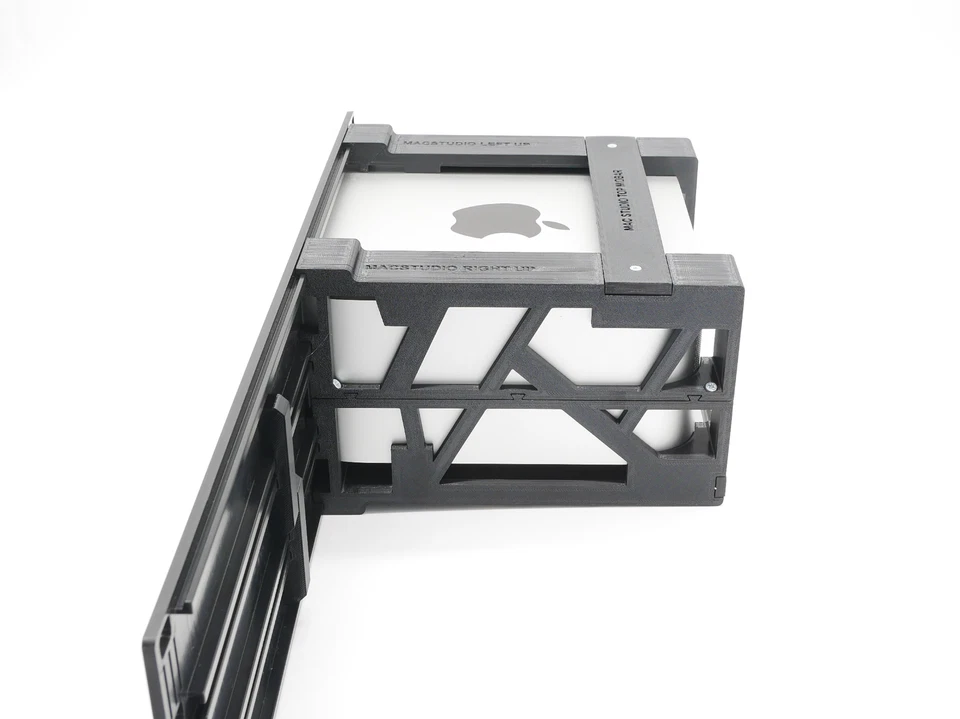 Rack mount for apple mac studio with remote on/off button - 2.nd device options - Image 4 of 4