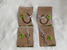 Glücksbringer Gastgeschenk Hufeisen Kleeblatt Hochzeit Geburtstag Silvester