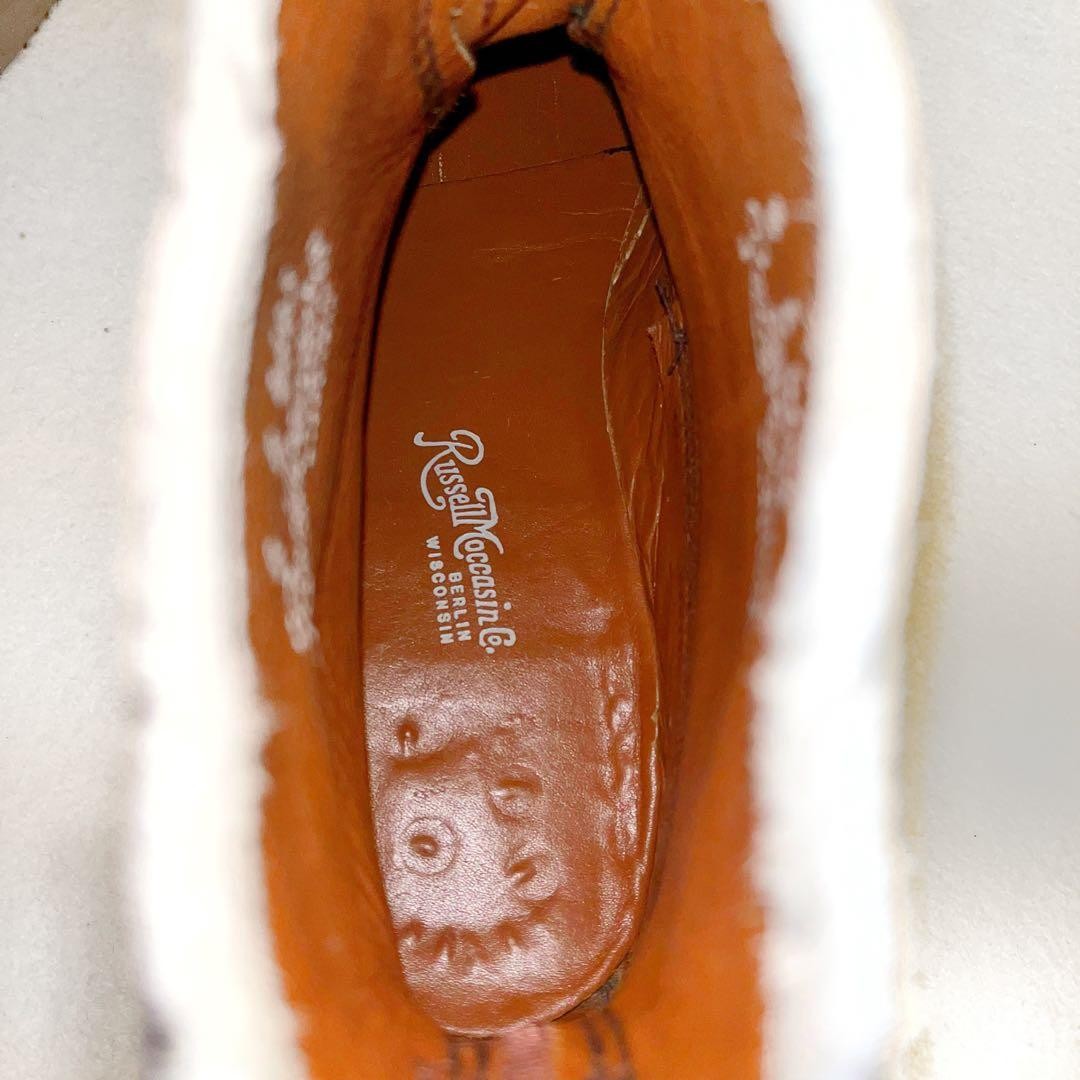 Rare Russell Moccasin Knock A Bout (calfskin leather) #0919 image 8