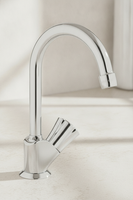 Grohe Standventil Costa 20393_1 DN15 Markierung Blau Schwenkauslauf Chrom