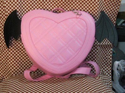 Mini Backpack, Draculaura Heart Bat Wing