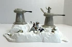 Star Wars Hoth Turret Defense Micro Figure Playset Complete 1982 Die Cast