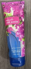 Bath  Body Works Seaside Pink Jasmine Moisturizer Lotion Cream 8oz Ultra Rare
