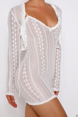 Tiger Mist Sopha 2 Pieces White Lace Dress Sz S BNWT | eBay Australia