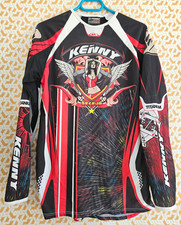 Maillot Motocross Kenny Racing Pin-up VTT velo Moto Vintage Jersey Homme - S