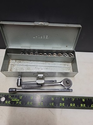 thorsen tools 1/4 Drive Socket Set Vintage USA