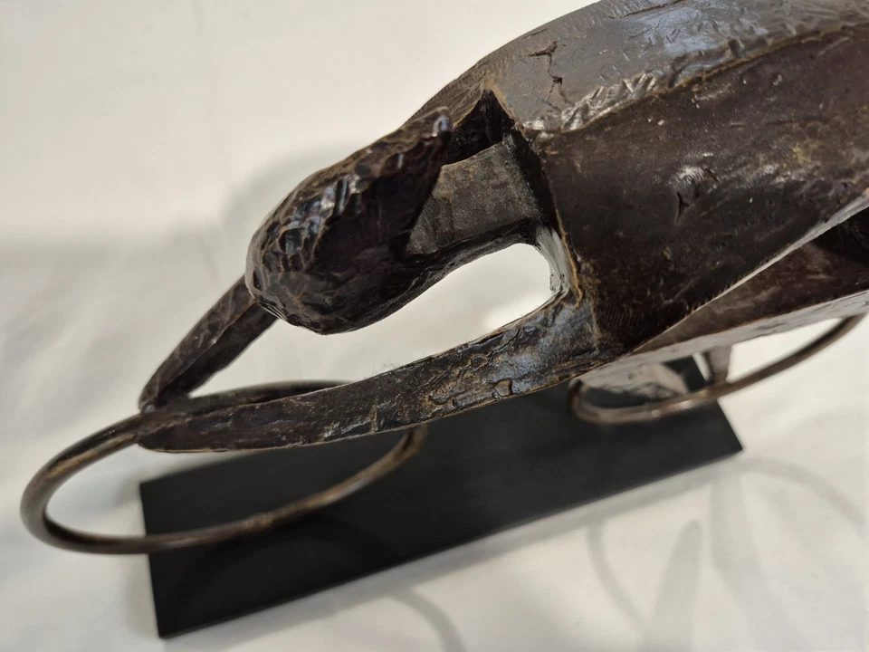 Estatuilla escultura ciclista de carreras, estatua ciclista corredor ciclista Foto 3 de 4