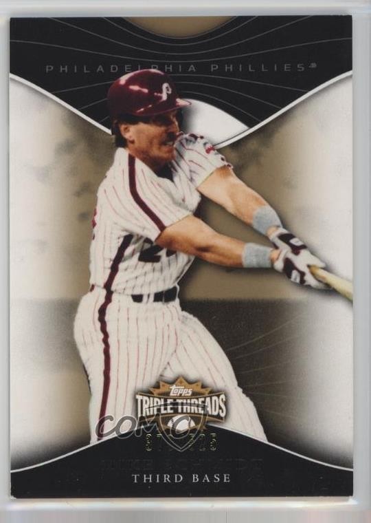 2009 Topps Triple Threads Sepia /525 Mike Schmidt #87 HOF 0w8
