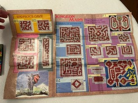 DRAGON WARRIOR  (Nintendo NES) Game Cartridge, Handbook, Map, Poster, Guide