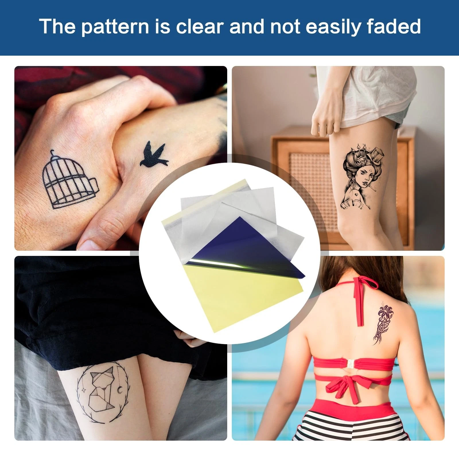 Tattoo Transfer Paper 50 Sheets image 7