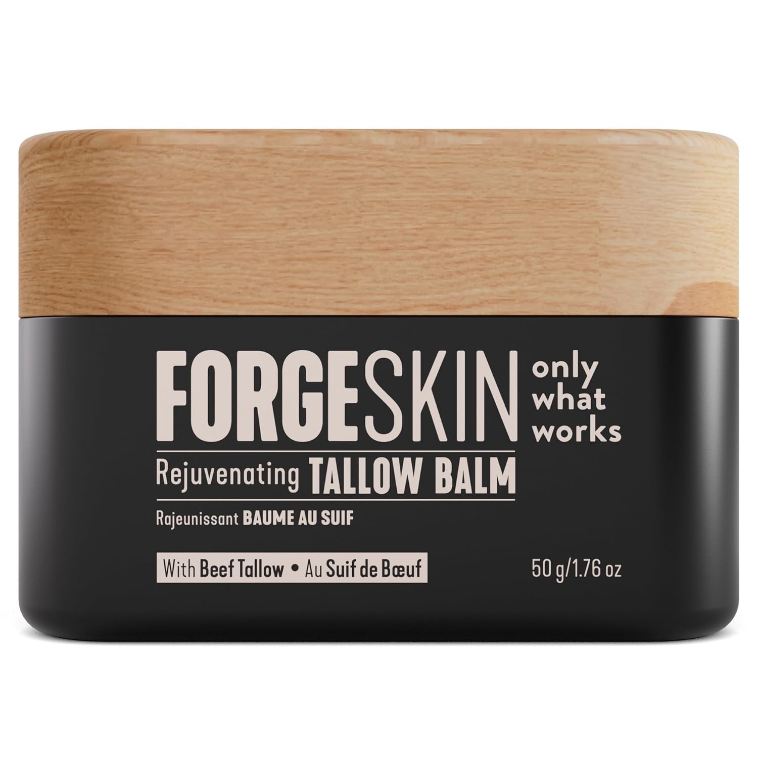 Forge Skin Men's Wrinkle Defense Beef Tallow Balm for Skin | Beef Tallow for ...