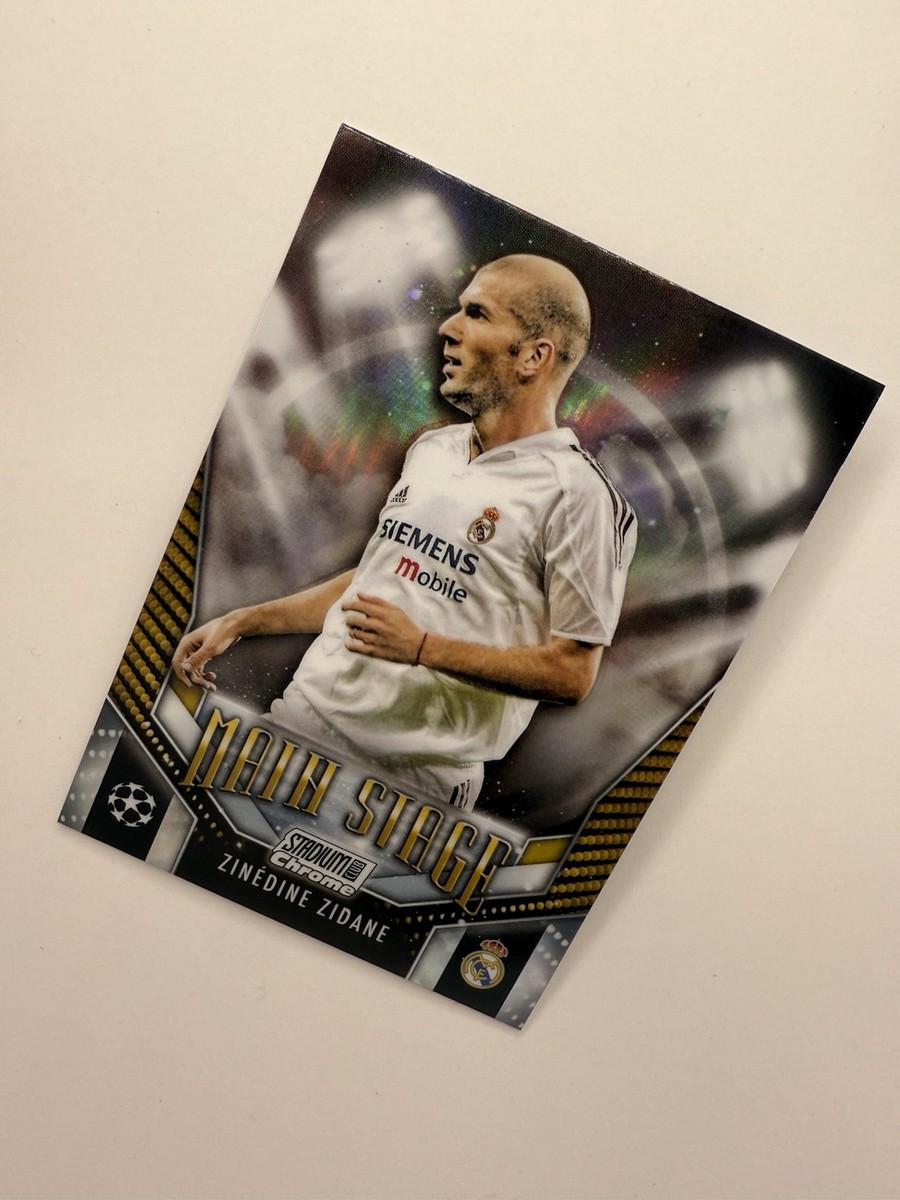 2023-24 Topps Stadium Club Chrome Ucl - Main Stage Zinedine