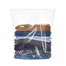 Large Plastic Bags with Zipper Top,5 Gallon,18" X 24",10 Pack,Extra Large Storag