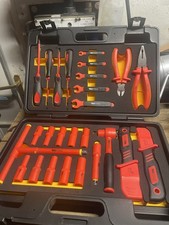 RG TOOLS EV Cars VDE Insulated Tool Starter Set 3/8"Dr. 27pce RG10140 not used 