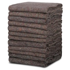 12 Pack Heavy Duty Moving Blankets Furniture Protection Pads 54 x 72