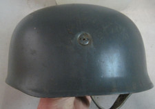 Stahlhelm &auml;hn. Fallschirmspringer  Wehrmacht  Landser  &auml;hn.2.Weltkrieg Motorrad