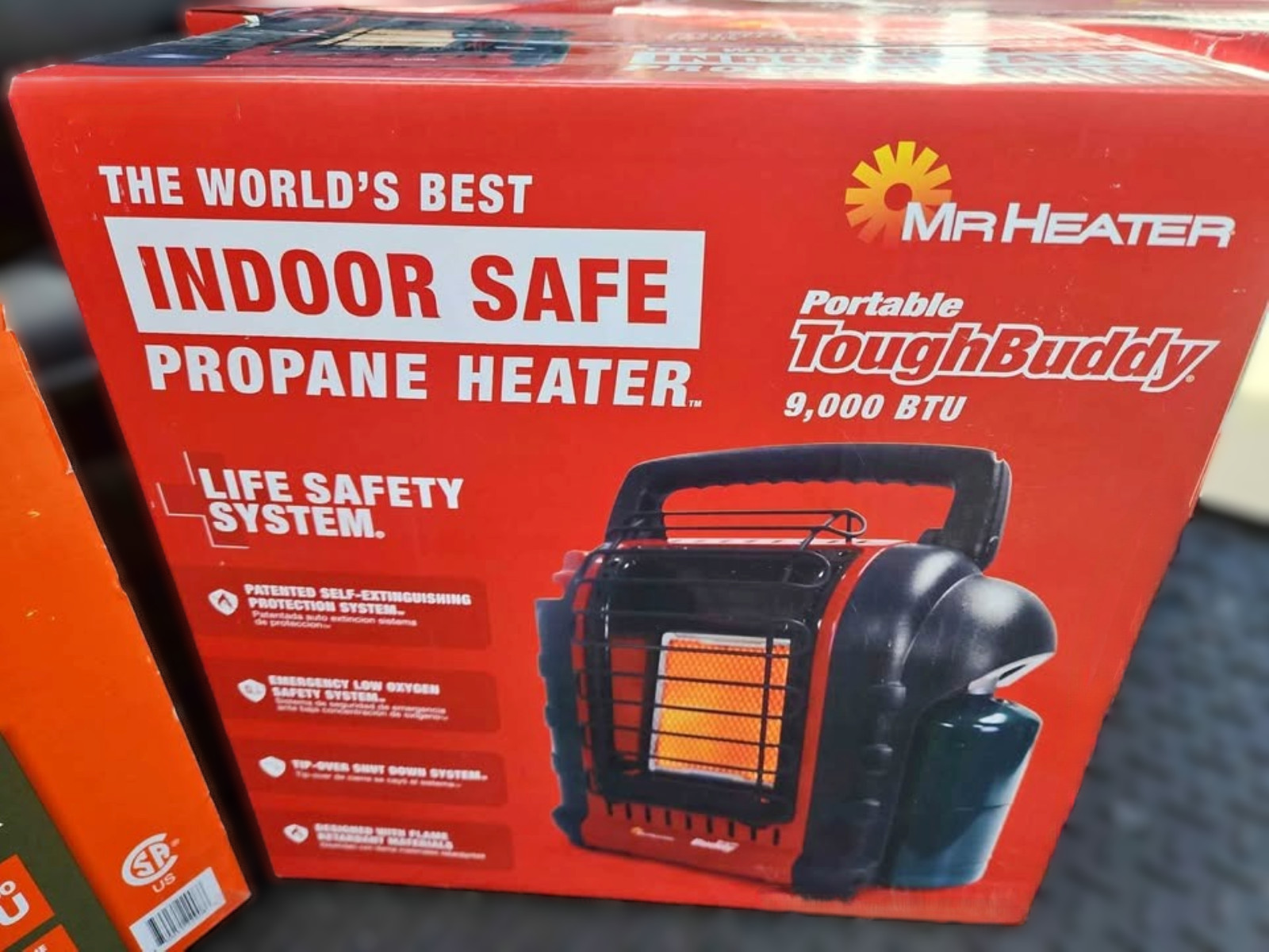 Mr. Heater MH9BX Propane Radiant Heater - Red/Black