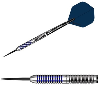 Datadart Deadeye | Steeldarts 95% Tungsten | Schwarz Blau | 24g | Dartpfeile Set
