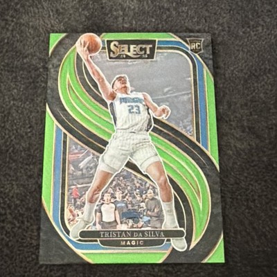 TRISTAN DA SILVA 2024-25 SELECT PREMIER LEVEL ROOKIE NEON GREEN RC /75 Q2754