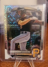 2025 Bowman Chrome - Prospects Jhonny Severino #BCP-233 Mojo Refractor (RC)