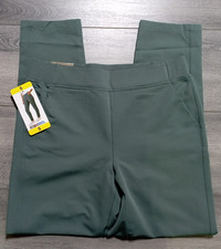 32 Degrees Cool Pants Adult Small Green Athletic Casual Pull On Womens