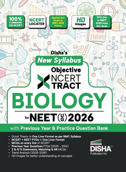 Disha Experts | Disha New Syllabus Objective Ncert Xtract Biology For Neet...-image