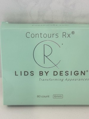 Contours Rx Lids By Design Eyelid Lift Correcting Strips Transform (6mm) 80 NEW