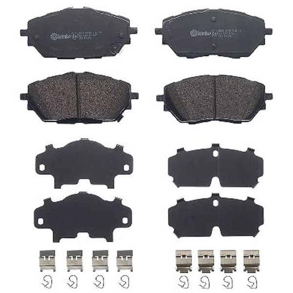 Bremsbelagsatz Scheibenbremse 18 Mm Brembo FüR U.A. Toyota C-HR-image