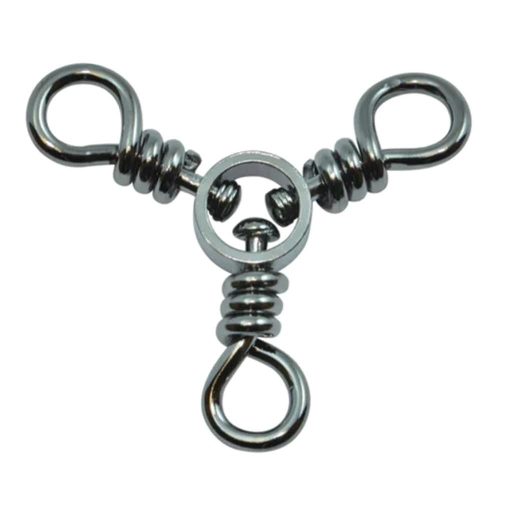 Spro 3-Way Swivel Black #6