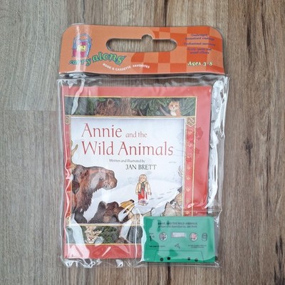 Carry Along Annie and the Wild Animals Audio Cassette and Book 1999 Jan Brett