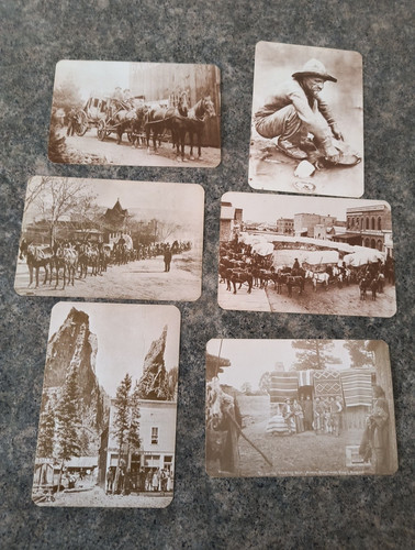 Old West Collectors Series Postcards Lot of 6