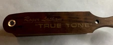 Turkey call Roger Latham True Tonel Wood Box Hunting Game Caller Sporting Goods