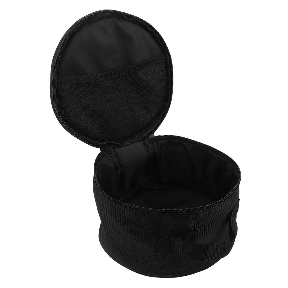 Black Fan Storage Bag Waterproof Oxford Fabric Carrying Case with Mesh ...