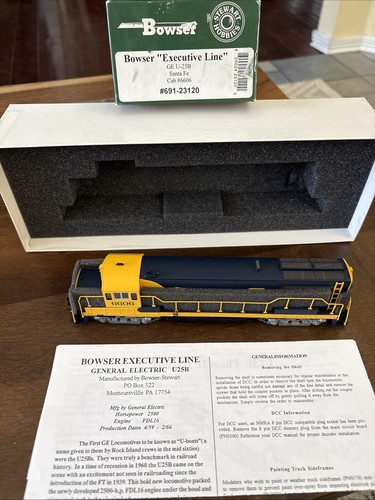 Bowser 691-23120 Santa Fe Executive Line GE U-25B #6606 Nuevo | Zustand: New: Other (See Details)