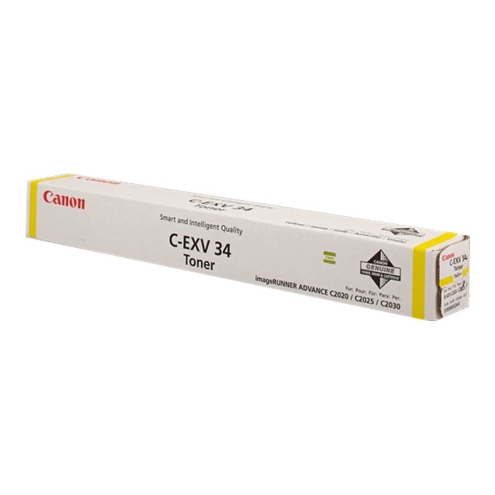 Toner Canon C-EXV 34 jaune original pour imprimante de bureau imageRUNNER