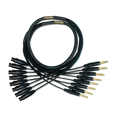 Mogami Gold 8 TRS-XLRF-10 Audio Adapter Snake Cable, 8 Channel Fan-Out OPEN BOX