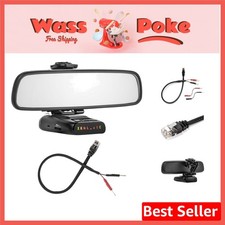 Secure Mirror Mount  High-Quality Braided Wire for Uniden Radar Detectors