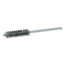 Double-Spiral Double-Stem Power Tube Brush, 7/8 in dia, 1/4 in Stem dia, 0.0104