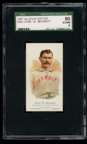 1887 N28 Allen & Ginter #6 Chas. W. Bennett